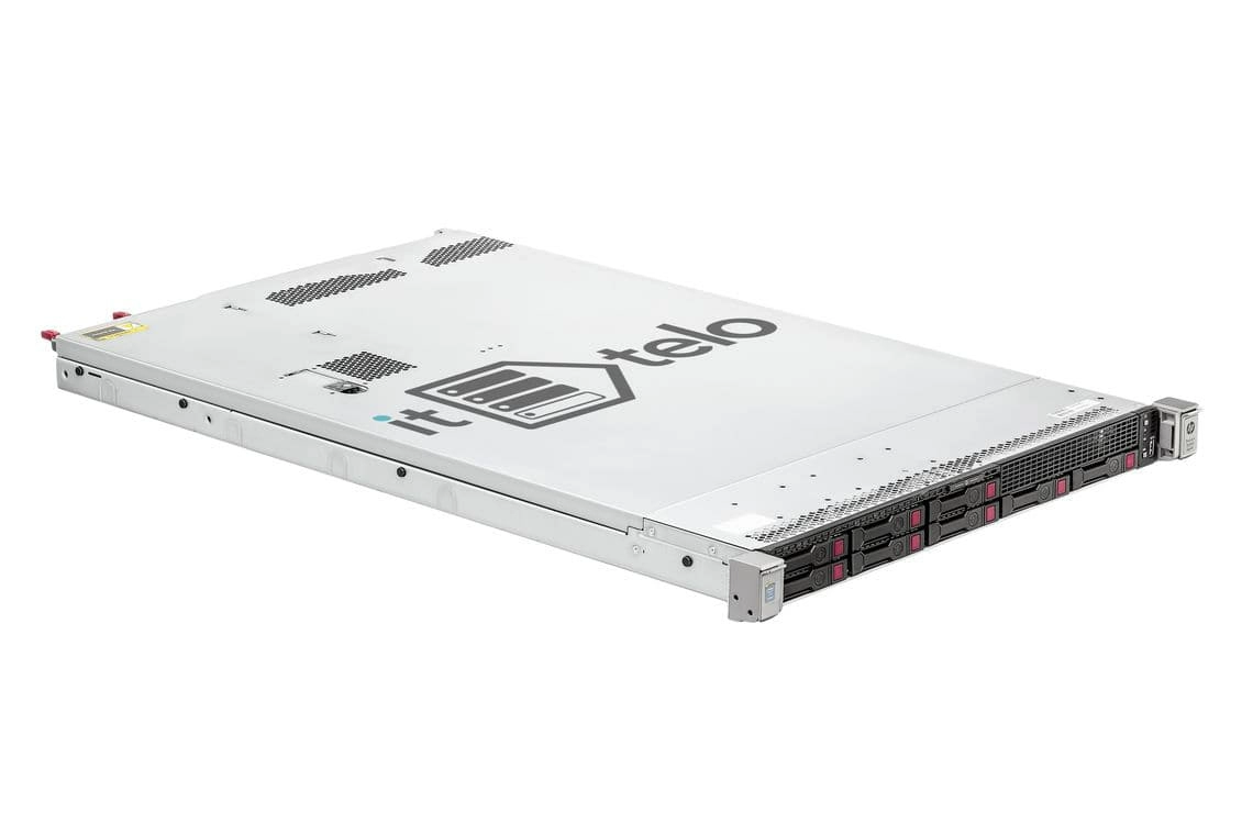 Сборка HP ProLiant DL360 Gen9 до 20 камер