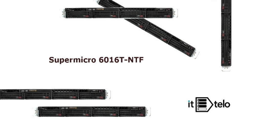 Обзор сервера Supermicro 6016T-NTF