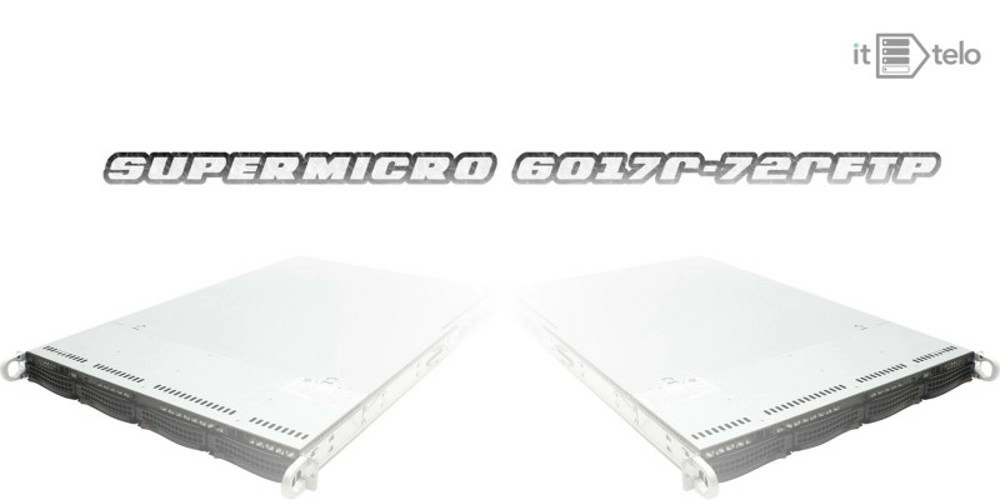 Обзор сервера Supermicro 6017R-72RFTP