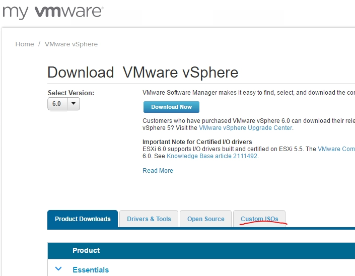  компоненты входящие в состав vSphere