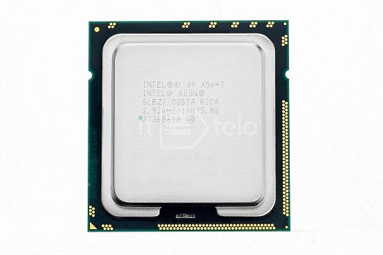 Процессор Intel Xeon X5647 12M Cache, 2.93 GHz, 4 ядра LGA 1366