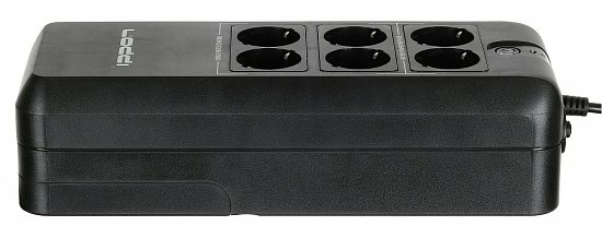 ИБП Ippon Back Verso 600 600ВА/300Вт черный New