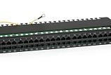 Патч-панель телефонная 19" Cabeus PL-50-TEL-Dual 1U 50 портов