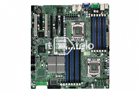 Материнская плата Supermicro X8DTi-F (2xLGA1366, 12xDDR3, Raid 3gb/s)