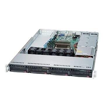 Сервер Supermicro SuperServer 5019S-WR 4x3.5" Rack 1U, SYS-5019S-WR