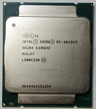 Процессор Intel Xeon E5-2643 v3 20 M Cache 3.40 GHz 6 ядер LGA 2011-3
