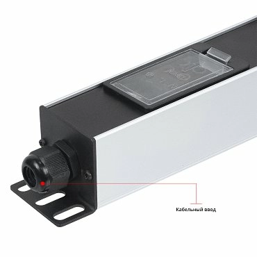 Блок розеток  19"  32А Cabeus PDU-32-24S-B-T 24 розетки