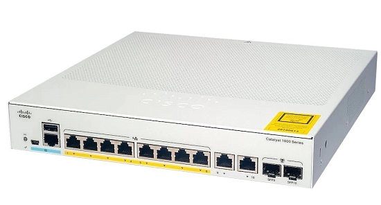 Коммутатор Cisco C1000-8T-2G-L