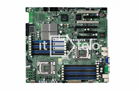 Материнская плата Supermicro X8DT3-LN4F (2xLGA1366, 12xDDR3, Raid 3gb/s)