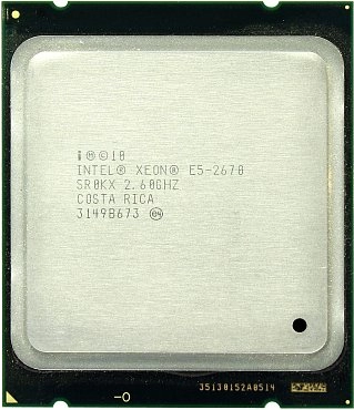 Процессор Intel Xeon e5-2670 20M Cache, 2.60 GHz, 8 ядер LGA 2011