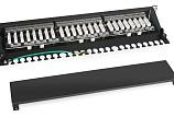 Патч-панель 19" Кат.6а Cabeus PL-24-Cat.6A-Dual 1U 24 порта