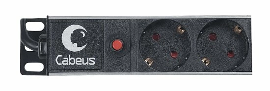 Блок розеток  19"  16А Cabeus PDU-13P-F-2EU 13 розеток