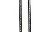 Серверная стойка 19" 42U Hyperline ORL1-42-RAL9005 черная