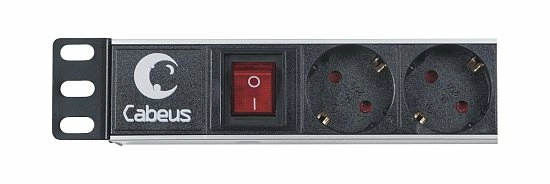 Блок розеток  19"  10А Cabeus PDU-8P 8 розеток