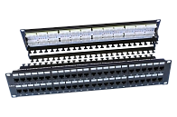 Патч-панель 19" Кат.6 Hyperline PP3-19-48-8P8C-C6-110D 2U 48 портов
