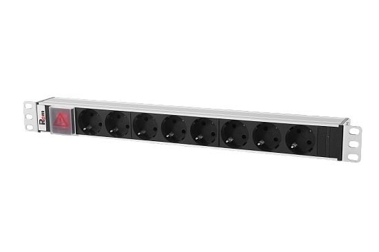 Блок розеток 19", 8 розеток ЦМО R-10-8S-V-440-Z