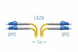 Патчкорд LC-LC/UPC, SM, Duplex 1 метр
