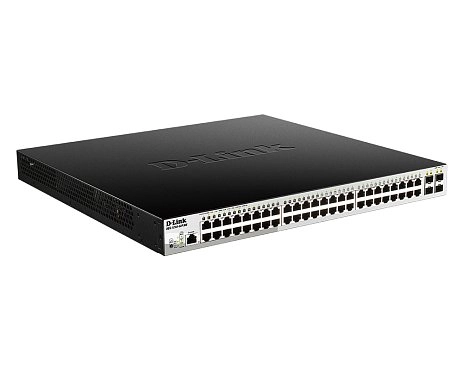 Коммутатор PoE D-link DGS-1210-52P/ME/B1A