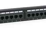 Патч-панель 10" Кат.5е Cabeus PL-12-Cat.5e 10 1U 12 портов