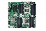 Материнская плата Supermicro X9DR3-LN4F+ rev 1.2 (2xLGA2011, 24xDDR3, Raid 3gb/s)