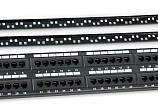 Патч-панель 19" Кат.5е Cabeus PL-48-Cat.5e-Dual 2U 48 портов