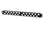 Патч-панель 19" Кат.5е Hyperline PP2A-19-24S-8P8C-C5E-110 1U 24 порта