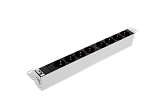 Блок розеток 19", 8 розеток ЦМО R-32-8S-I-440-K