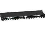 Патч-панель 19" Кат.5е Cabeus PL-24-Cat.5e-SH-Dual IDC 1U 24 порта