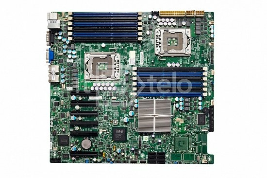 Материнская плата Supermicro X8DTE-F (2xLGA1366, 12xDDR3, Raid 3gb/s)