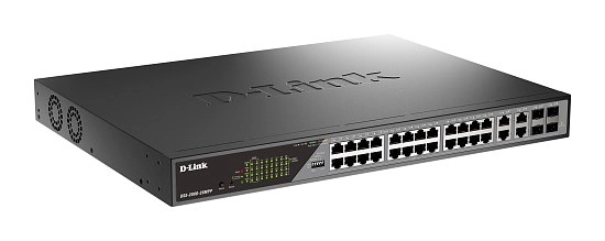 Коммутатор управляемый D-link DSS-200G-28MPP/A1A