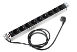 Блок розеток 19", 9 розеток ЦМО R-16-9S-I-440-1.8