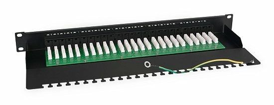 Патч-панель телефонная 19" Cabeus PL-50-TEL-Dual 1U 50 портов