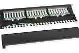 Патч-панель 19" Кат.6 Cabeus PL-24-Cat.6-SH-Dual IDC 1U 24 порта