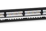 Патч-панель 19" Кат.5е Cabeus PL2-24-Cat.5e-Dual 1U 24 порта