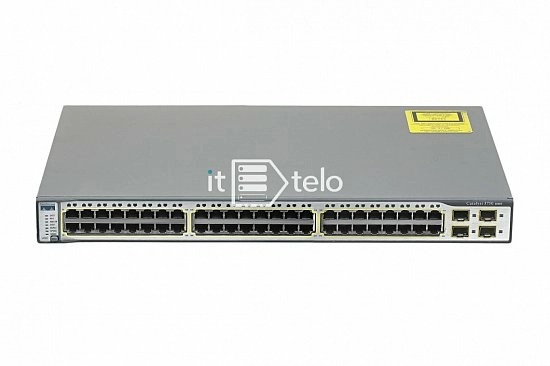 Купить бу коммутатор cisco catalyst ws c3750 48ts s в ittelo.ru