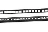 Модульная патч-панель 19" Cabeus PLBHD-24-0,5U 0.5U 24 порта