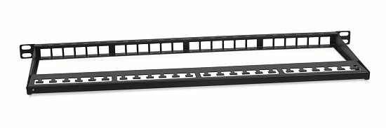 Модульная патч-панель 19" Cabeus PLBHD-24-0,5U 0.5U 24 порта