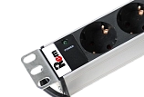 Блок розеток 19", 9 розеток ЦМО R-16-9S-I-440-1.8