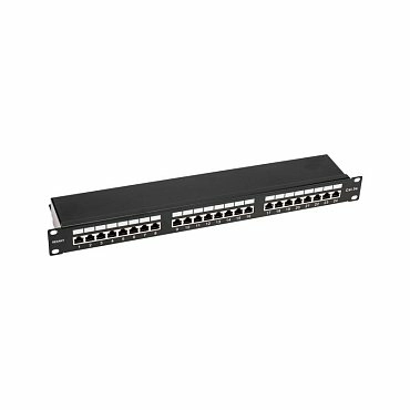 Патч-панель 19" Кат.5е Rexant 02-0041 1U 24 порта