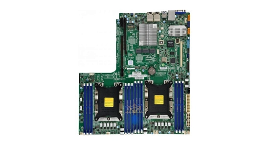 Материнская плата Supermicro X11DDW-L (2xLGA3647, 12xDDR4, Raid 6gb / s)