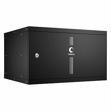 Шкаф серверный 6U Cabeus WSC-05D-6U55/45m-BK