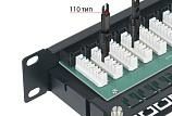 Патч-панель 19" Кат.6 Cabeus PLHD-48-Cat.6-Dual 1U 48 портов