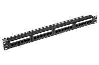 Патч-панель 19" Кат.5е Rexant 02-0031 1U 24 порта