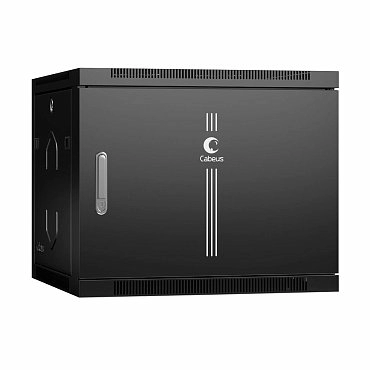 Шкаф серверный 9U Cabeus SH-05F-9U60/45m-BK
