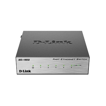 Коммутатор неуправляемый D-link DES-1005D/O2B