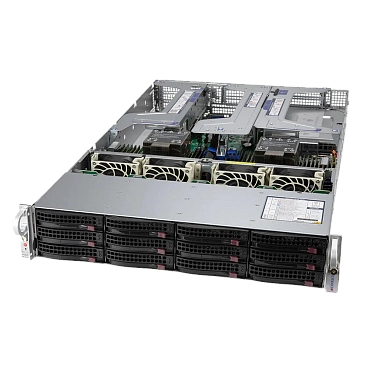 Сервер Supermicro SuperServer 620U-TNR 12x3.5" Rack 2U, SYS-620U-TNR