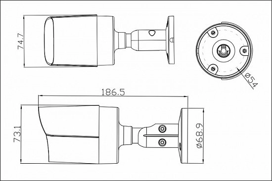 Уличная IP Видеокамера SKVISION SK-249HDP