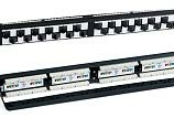 Патч-панель 19" Кат.5е Hyperline PP2A-19-24S-8P8C-C5E-110 1U 24 порта