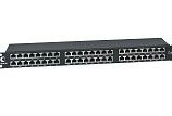 Патч-панель 19" Кат.6 Cabeus PLHD-48-Cat.6-SH-Dual IDC-1U 1U 48 портов