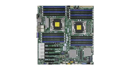 Материнская плата Supermicro X10DRC-LN4+ (2xLGA2011-3, 24xDDR4, Raid 12gb / s)